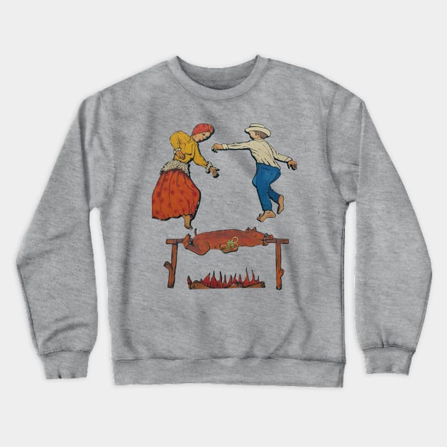 Fiestas Puerto Rico Crewneck Sweatshirt by LibrosBOOKtique